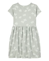 Kid Floral Short-Sleeve Dress