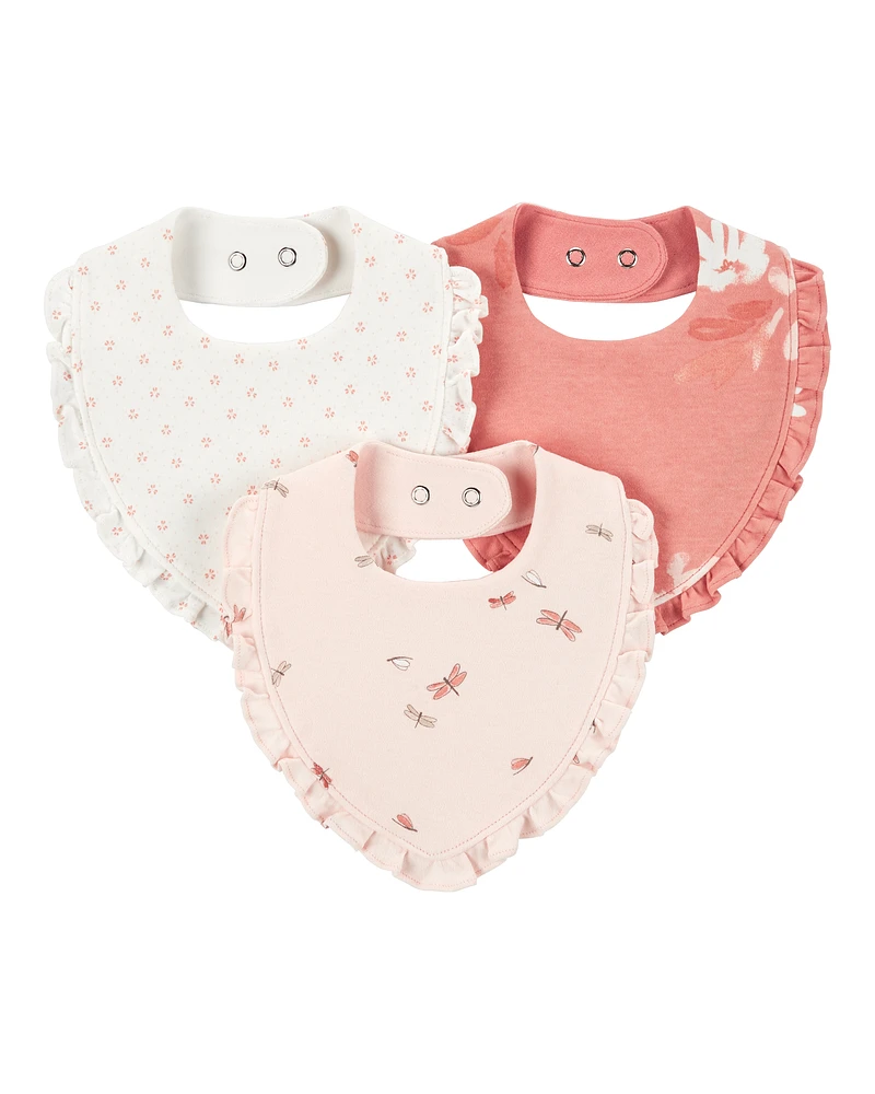 Baby 3-Pack Bandana Bibs