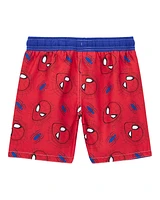 Kid 2-Piece Spider-Man Rashguard & Swim Trunk Set