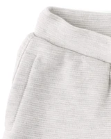 Baby 2-Pack Organic Cotton Textured Shorts