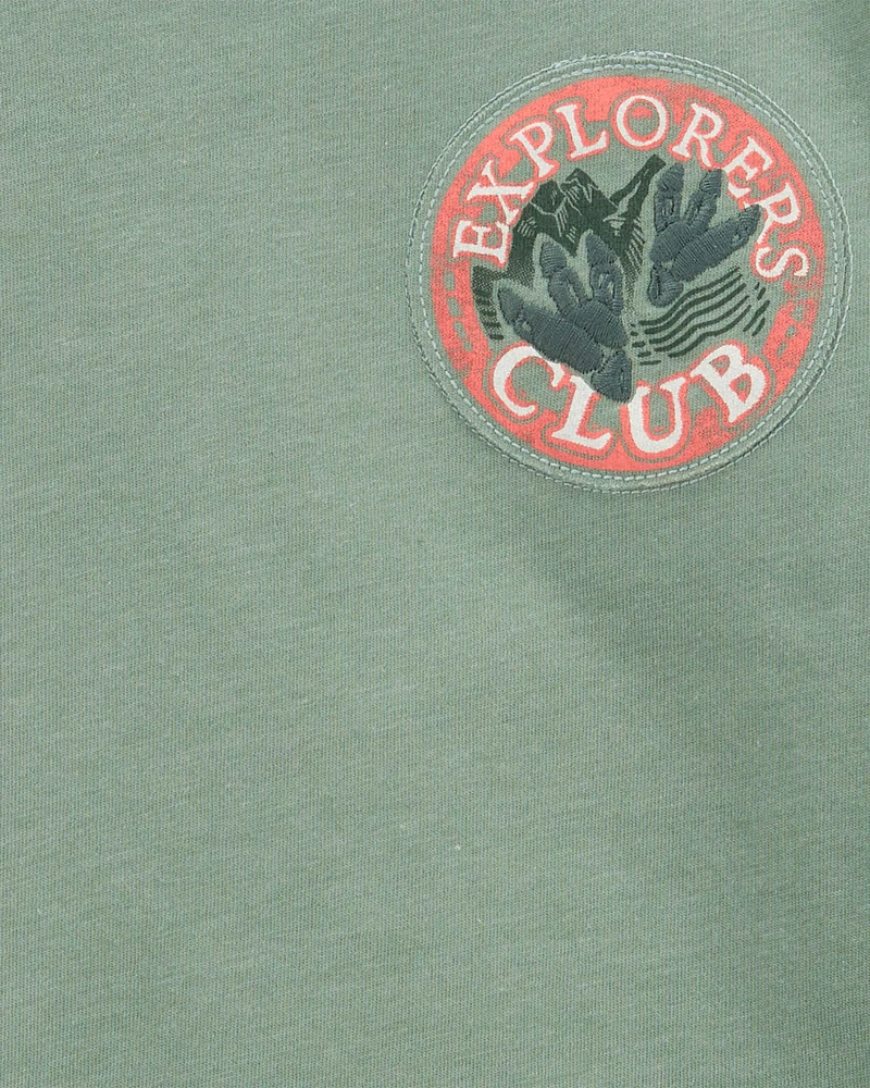 Dinosaur Explorer Club Layered-Look Tee