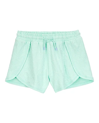 Kid Silky Swift Shorts - Turquoise
