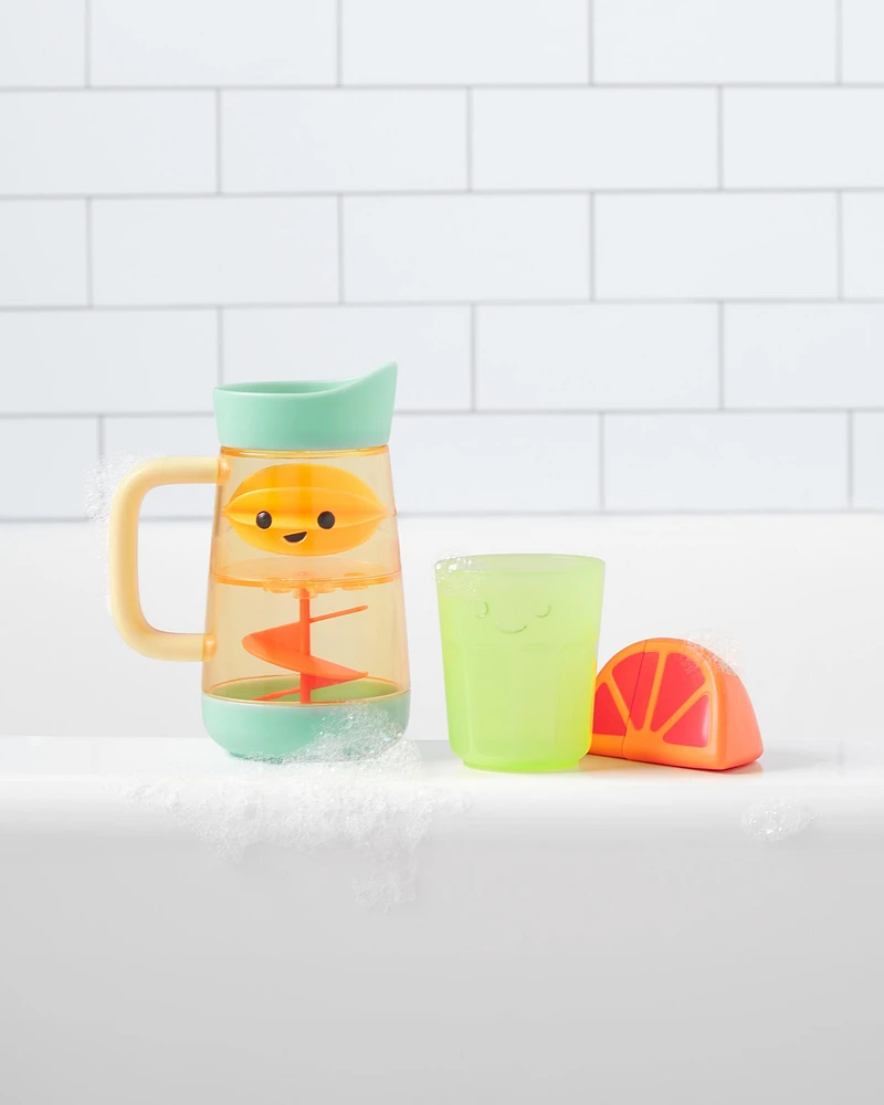 Tub-to-Table Café Swirl & Splash Lemonade Bath Toy Set