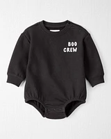 Baby Organic Cotton Boo Crew Bodysuit
