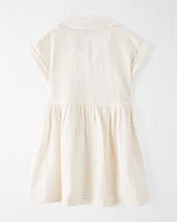 Toddler Organic Cotton Gauze Dress