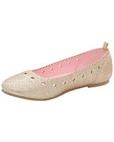 Kid Glitter Mary Jane Flat Shoes