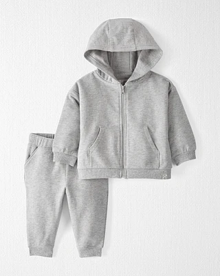 Baby Organic Cotton Essentials Set Heather Grey