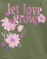 Kid Let Love Grow Flutter Graphic T-Shirt