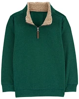 Kid Half-Zip Pullover Sweater