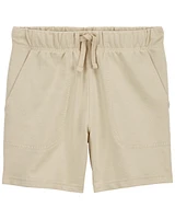 Kid Pull-On Cotton Shorts