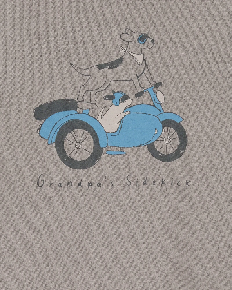 Baby Grandpa's Sidekick Long-Sleeve Bodysuit