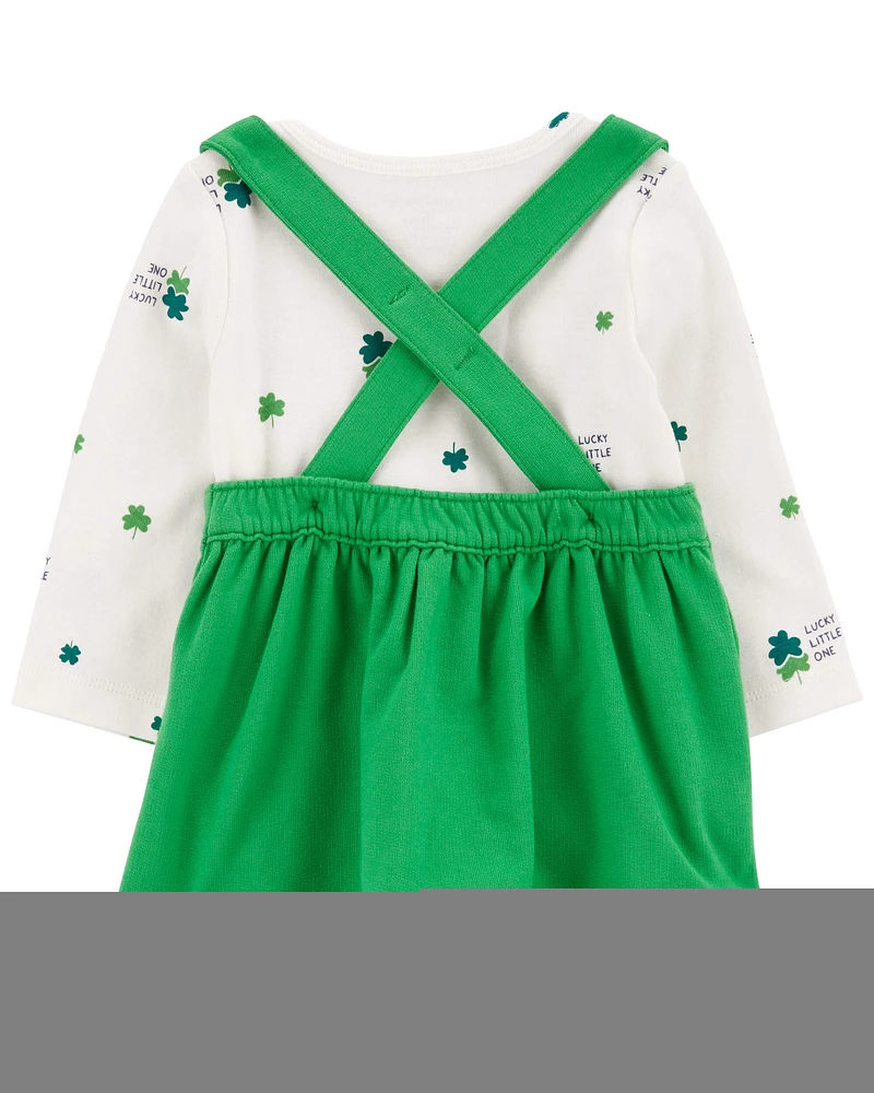 Baby 3-Piece St. Patrick's Day Print Jumper Set