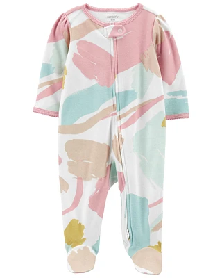 Pastel 2-Way Zip Sleeper Pyjamas