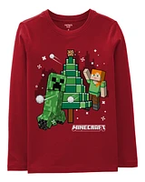 Kid Minecraft Christmas Tee