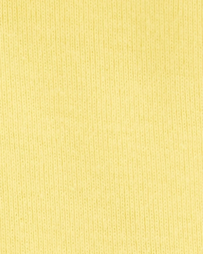 Baby Girl 3-Piece Outfit Set - Yellow/Chambray