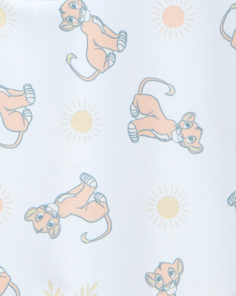 Baby Disney© Lion King 1-Piece Rashguard Swimsuit - Blue