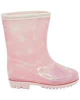 Toddler Star Print Rain Boots