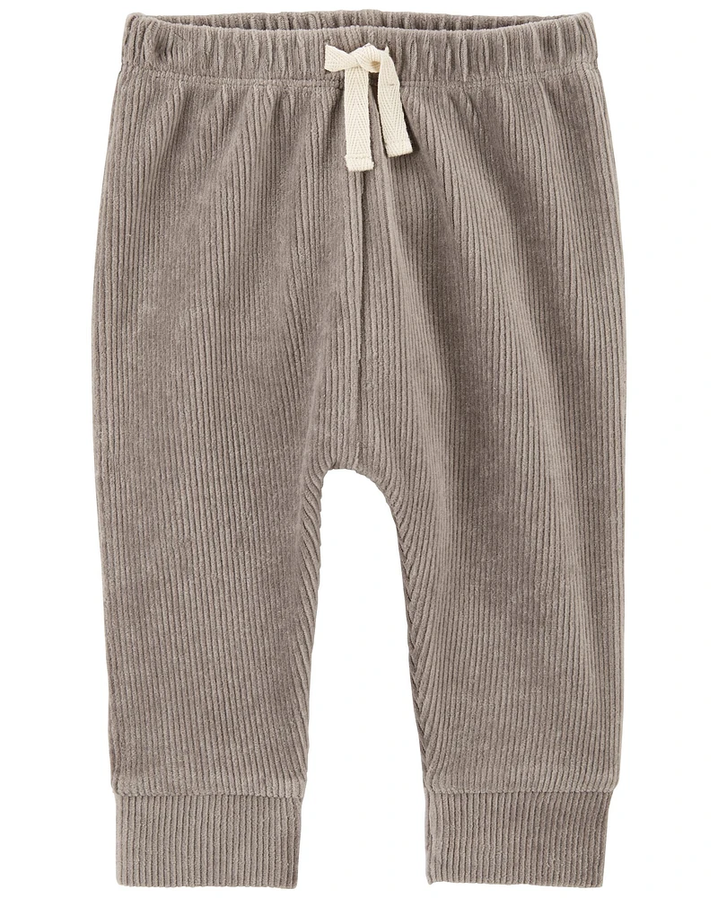 Baby Pull-On Velour Pants