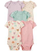 5-Pack Short-Sleeve Bodysuits