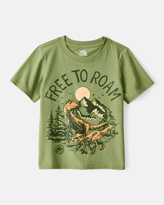Toddler Jurassic Park Short-Sleeve Graphic Tee - Green
