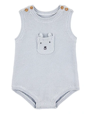 Baby Solid Cotton Romper