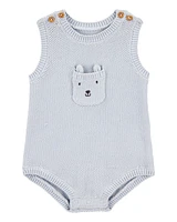 Baby Solid Cotton Romper