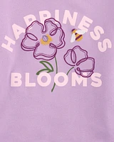 Kid Happiness Blooms Floral Sweatshirt