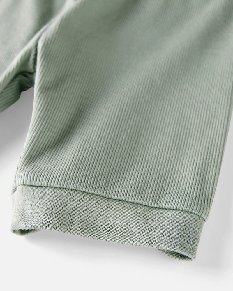 Toddler Organic Cotton Pyjama Set Green