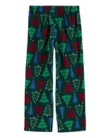 Kid Christmas Tree Pull-On Fleece Pyjama Pants