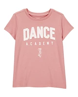 Kid Dance Academy Short-Sleeve Graphic Tee - Pink