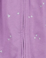 Baby Long-Sleeve Jumpsuit - Purple