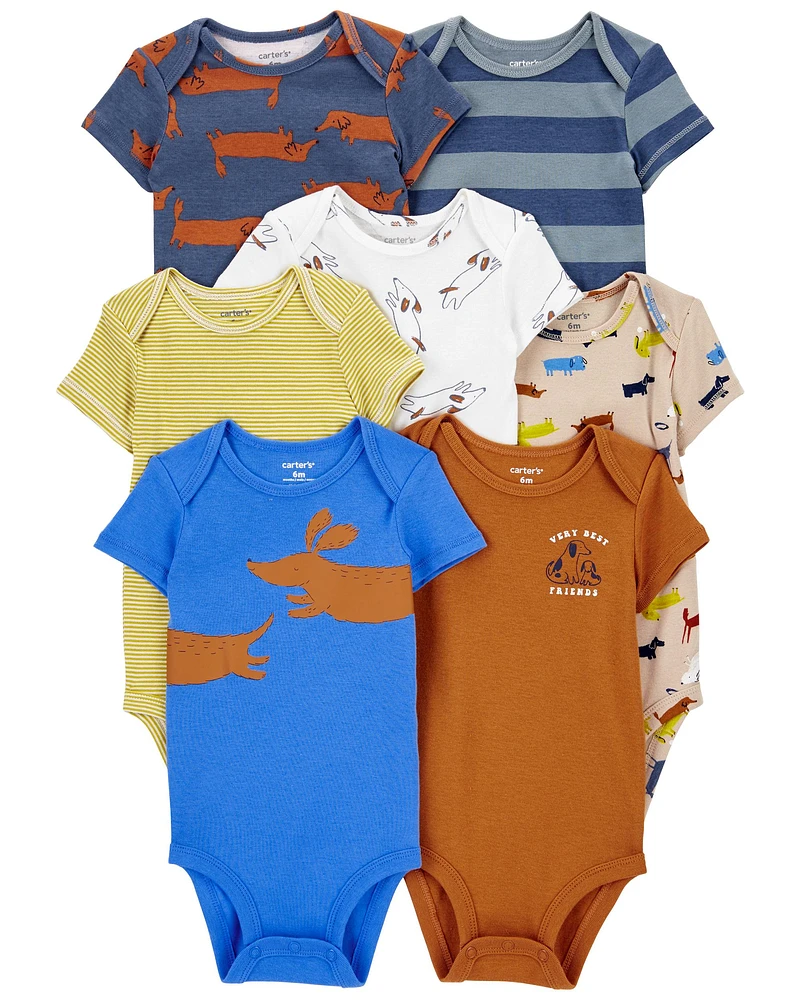 Baby 7-Pack Short-Sleeve Bodysuits