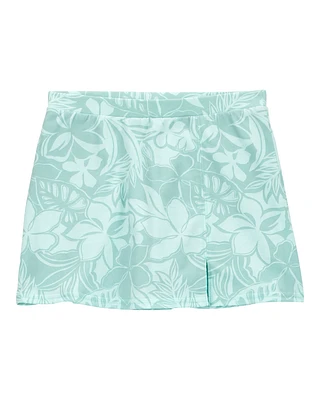 Kid Floral Golf Skort