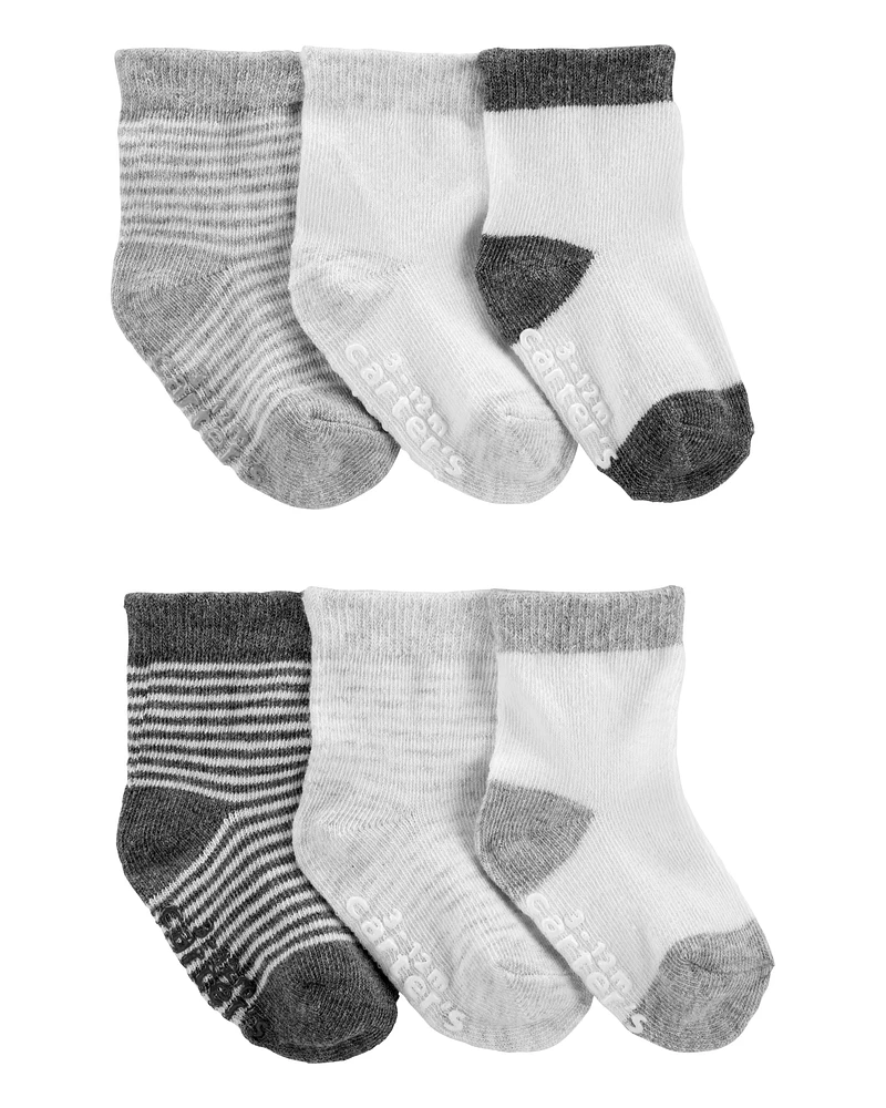 Baby 6-Pack Ankle Socks