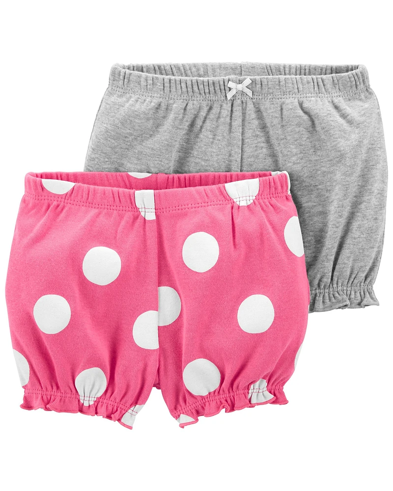 Baby 2-Pack Bubble Shorts