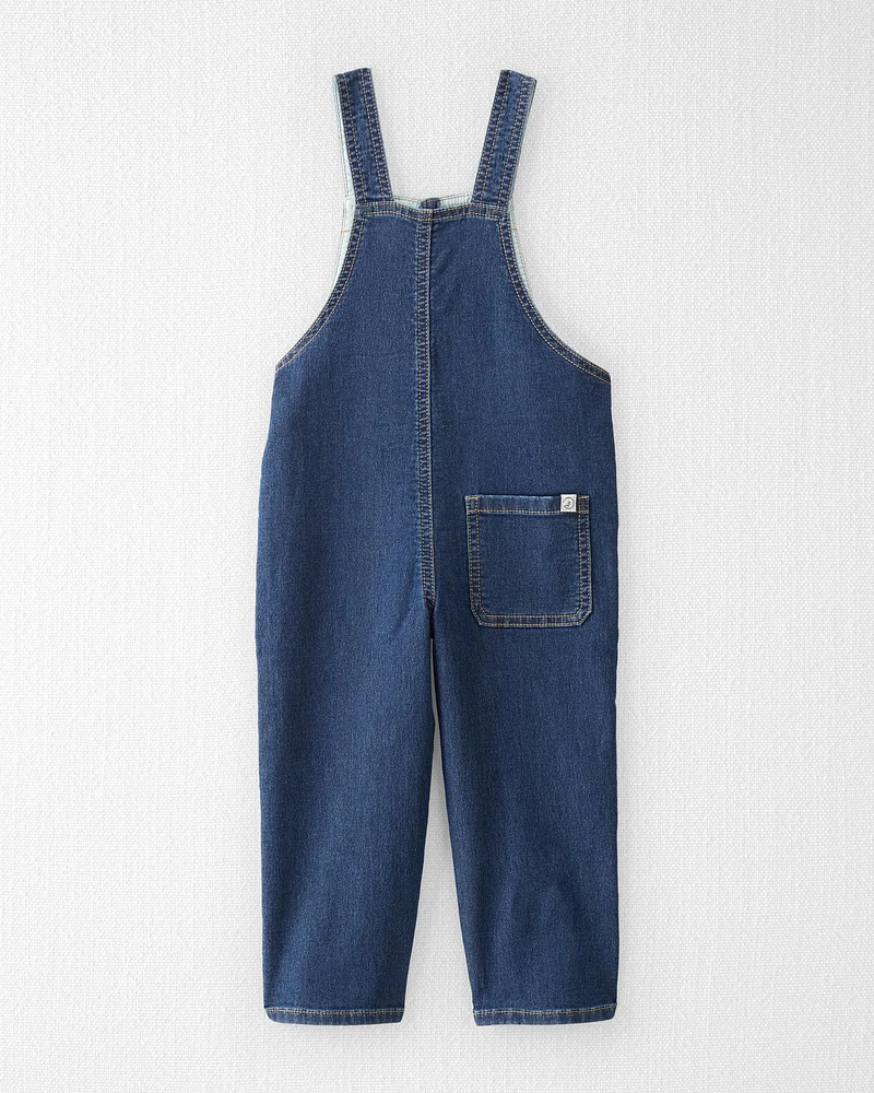 Toddler Organic Cotton Denim Overalls