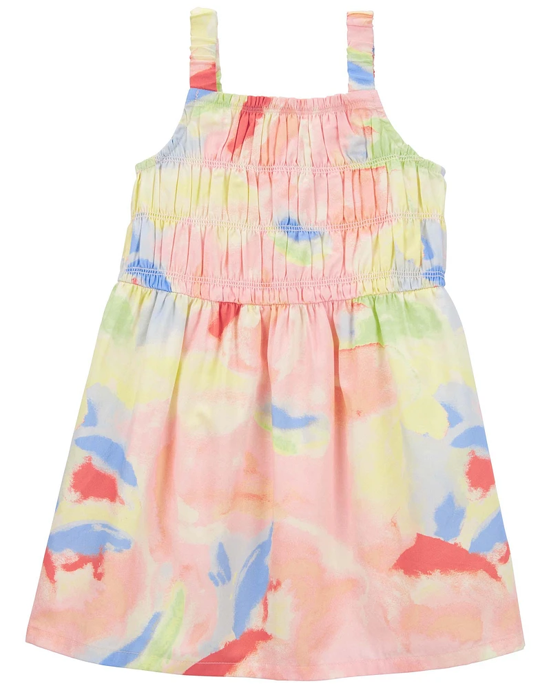 Watercolor Sleeveless Dress