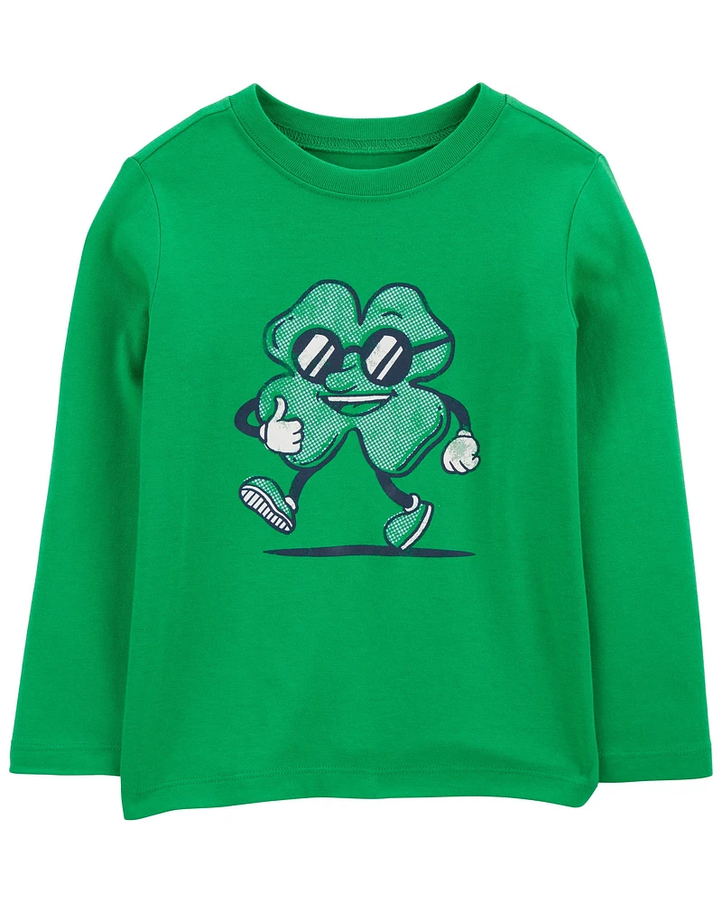 Toddler St. Patrick's Day Cotton Blend Graphic Tee