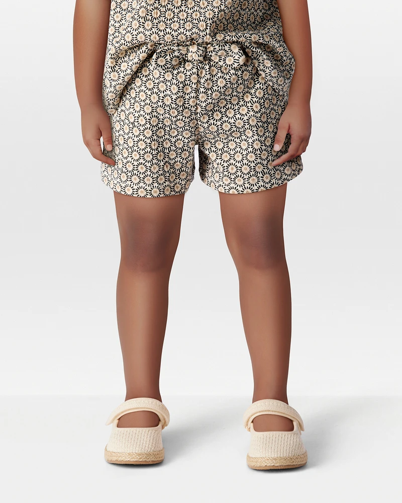 Toddler Floral Play Short