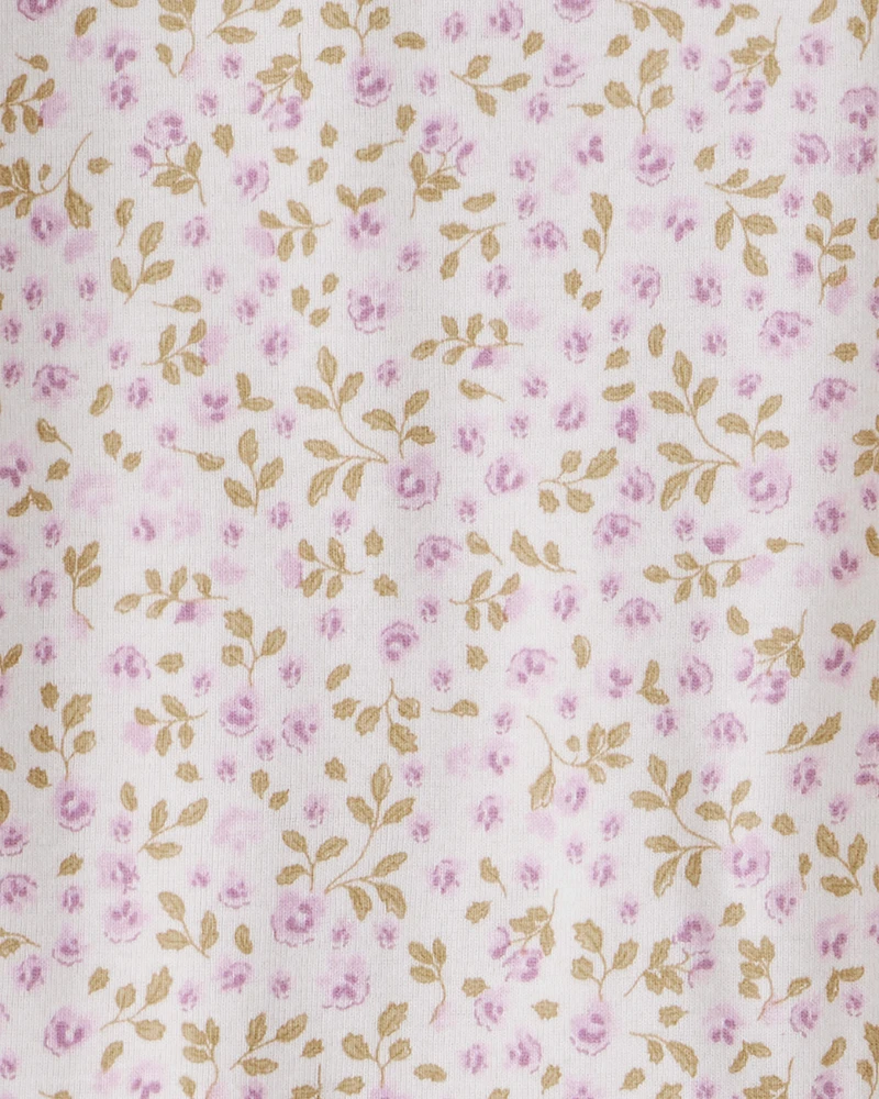Kid Organic Cotton Pyjamas Enchanted Floral Print