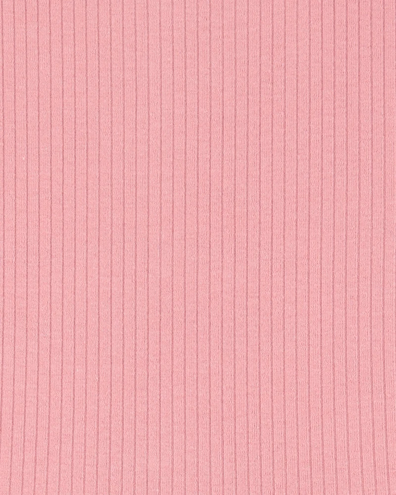 Kid Solid Short-Sleeve Dress - Pink
