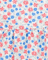 Baby 3-Piece Floral Little Diaper Cover Set