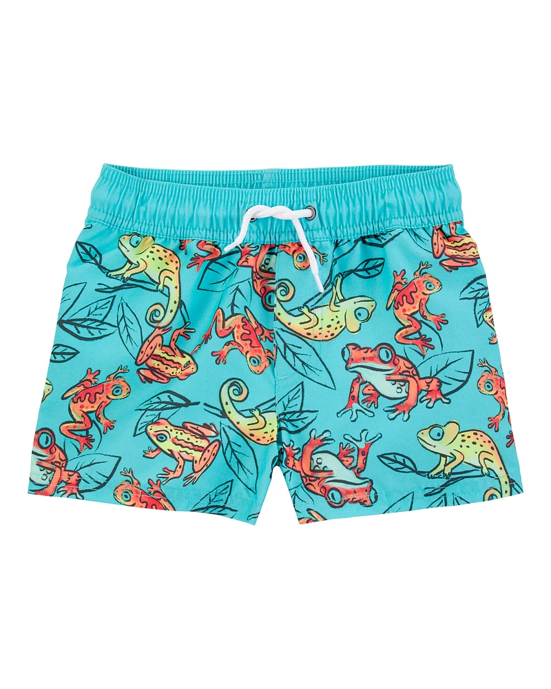 Toddler Iguana Swim Trunks