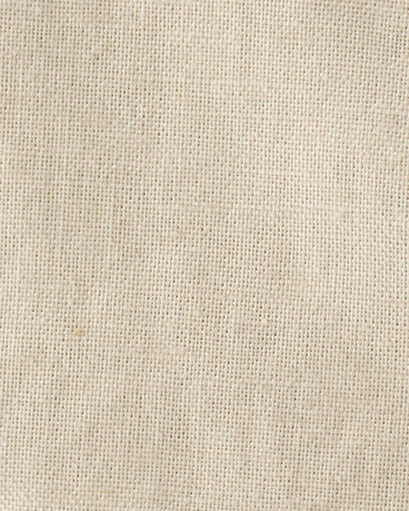 Baby Boy Linen Pants Made with Organic Cotton