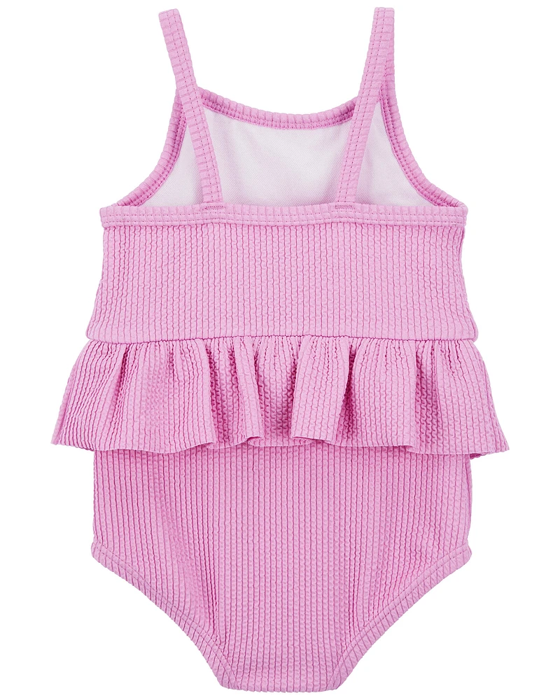 1-Piece Ruffle Swimsuit