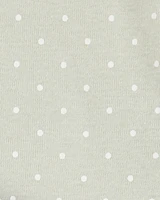 5-Pack Floral Polka Dot Short-Sleeve Bodysuits