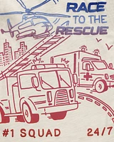 Firefighter Rescue Graphic Tee