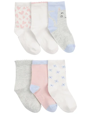 6 paires de chaussettes