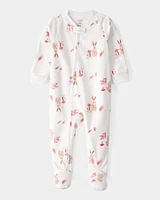 Baby 1-Piece Bunny Fleece Footie Pyjamas