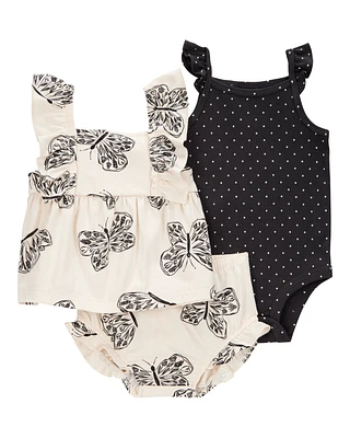 Baby 3-Piece Little Diaper Cover Set